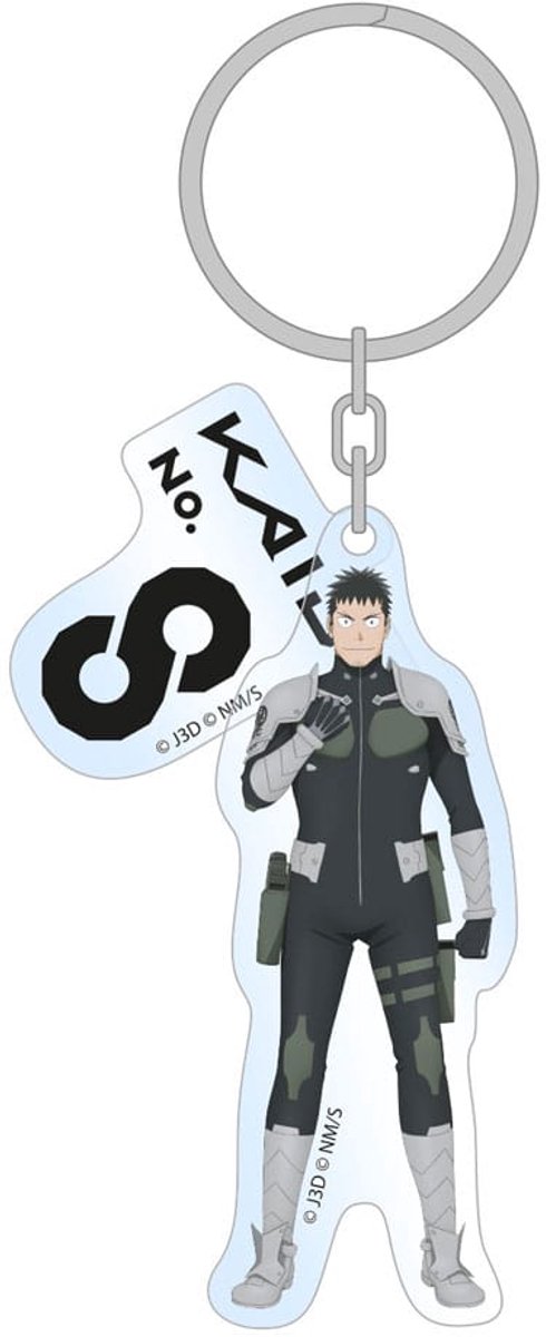 Sakami Merchandise Kaiju No. 8 Acrylic Keychain Kafka Hibino Season 2 Holographic 7 cm Keyrings