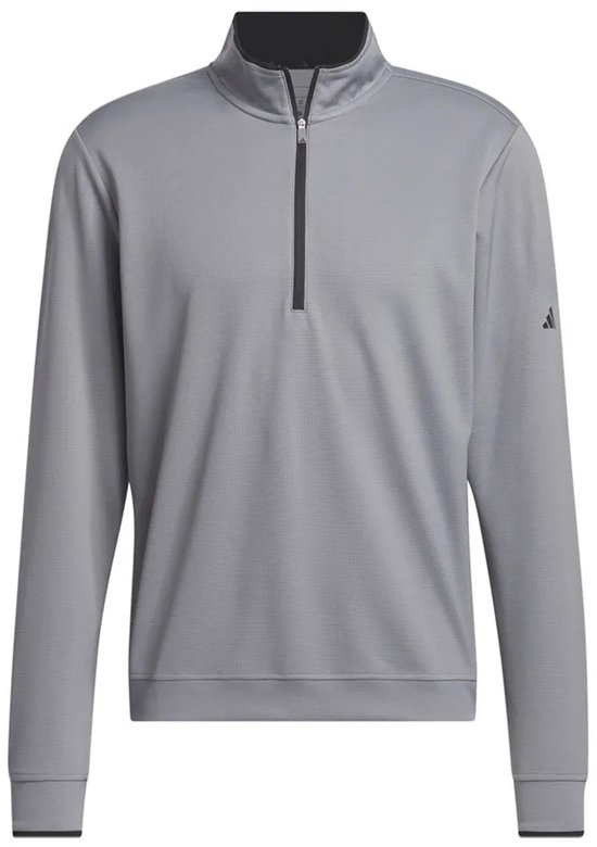 Adidas Core Lightweight Sweatshirt Met Halve Rits Grijs XL Man van adidas — afbeelding 4