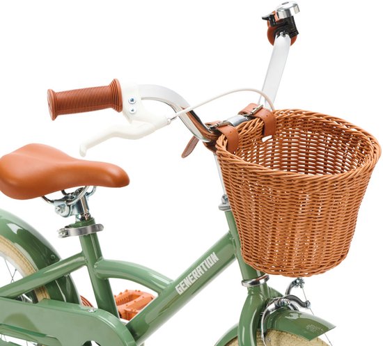 Generation Classic Kinderfiets 12 inch - Olijfgroen - Fiets voor kinderen van 2 tot 4 jaar — afbeelding 4