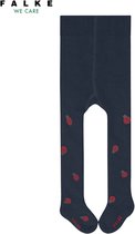 FALKE Cute Ladybug dun gedessineerd katoen panty baby blauw - maat 80-92
