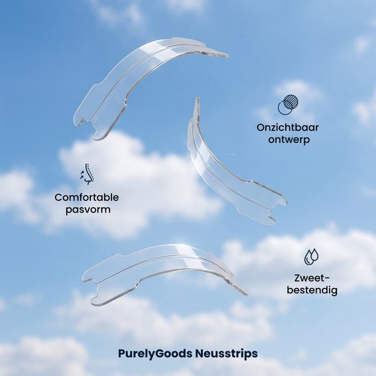 PurelyGoods® Neusstrips - 33 Neuspleisters - Anti Snurk - Huidvriendelijk