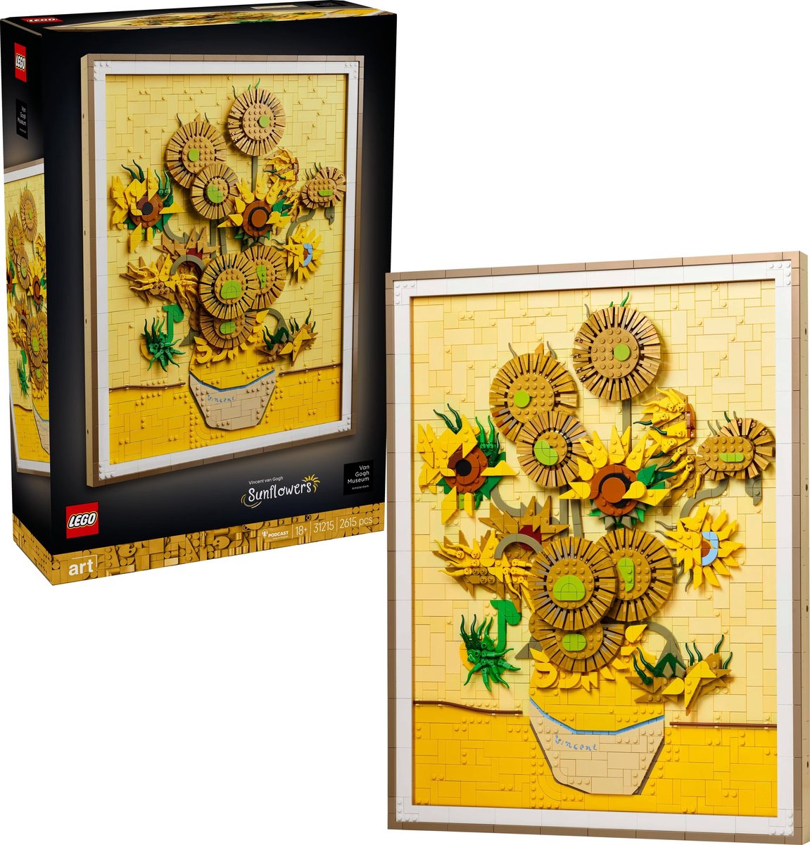 LEGO - Vincent van Gogh Zonnebloemen - Zonnebloemen - 31215 — afbeelding 9