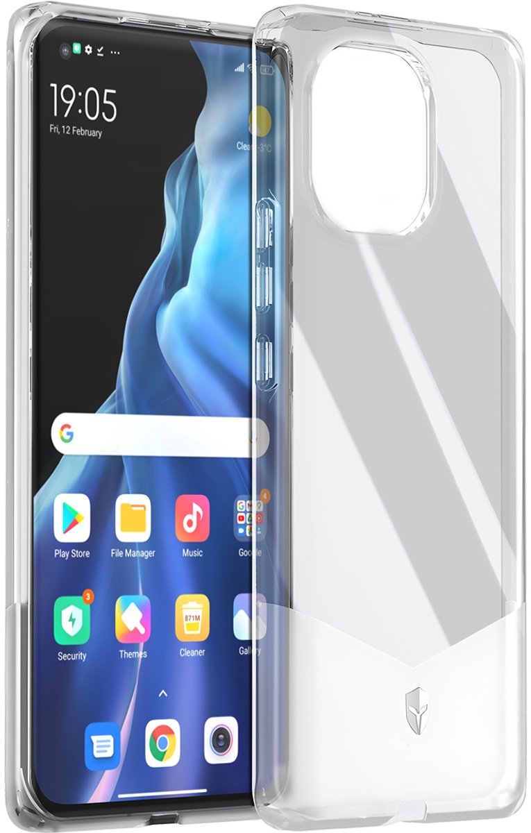 Force Case, Versterkte hoes voor Xiaomi Mi 11 5G PURE, Transparant