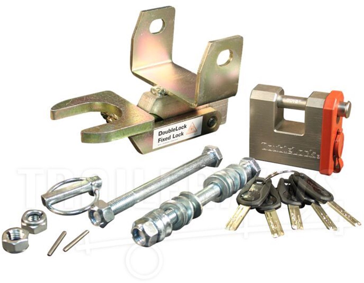 DoubleLock Avonride AV50 Fixed Lock - SCM gekeurd onderbouw disselslot voor de Knott Avonride AV50