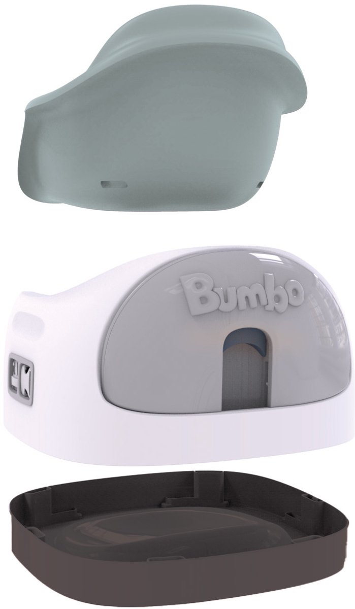 Bumbo Multi Seat Salt Bush - Mat blauw - Kinderstoel - Kinderzetel - Babystoel - Stoelverhoger - Multifunctioneel van Bumbo — afbeelding 3
