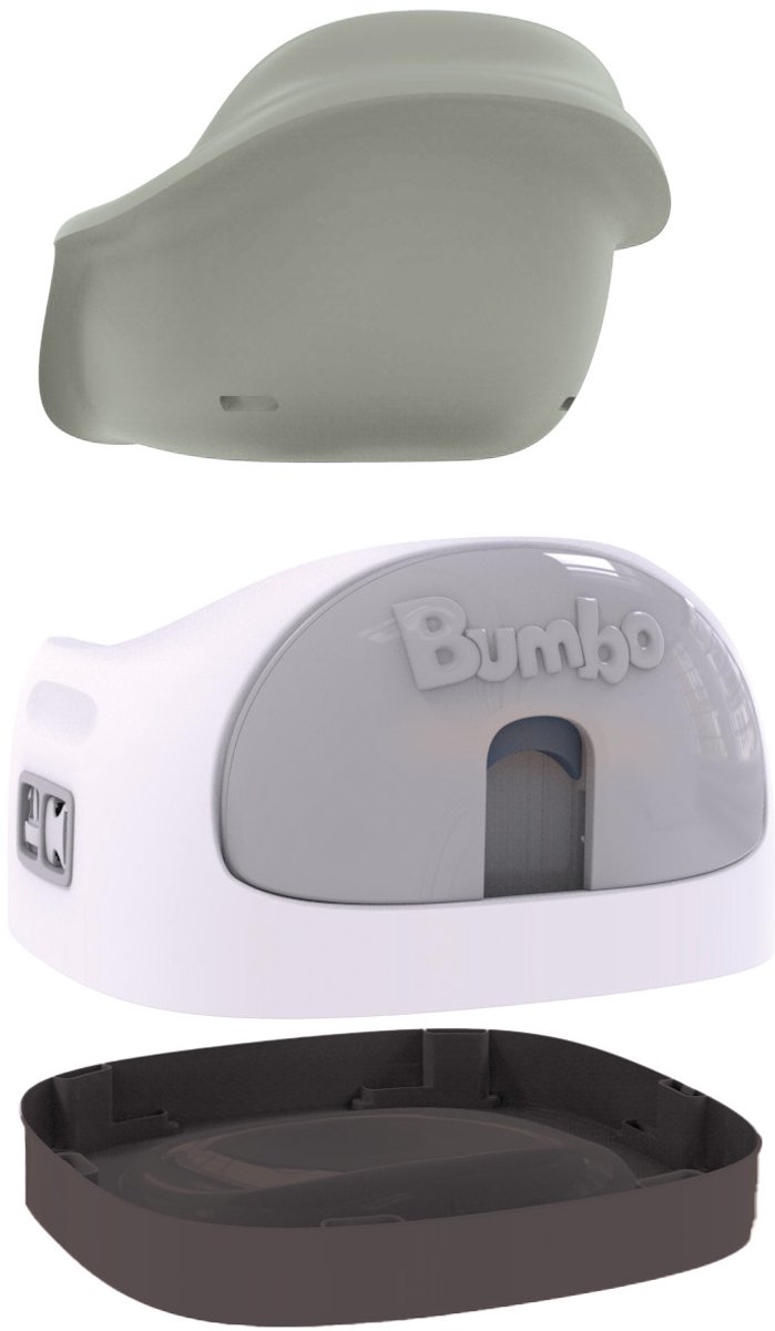 Bumbo Multi Seat Groen (mat) - Kinderstoel - Kinderzetel - Babystoel - Stoelverhoger - Multifunctioneel van Merkloos — afbeelding 3