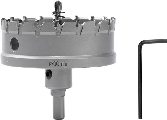 8-delig Gereedschapsset Gatenzagen Brüder Mannesmann Bimetaal Gatenzaag Set - 8 Delige Set Voor Hout, Metaal & Kunststof Diameters 22-73 Mm
