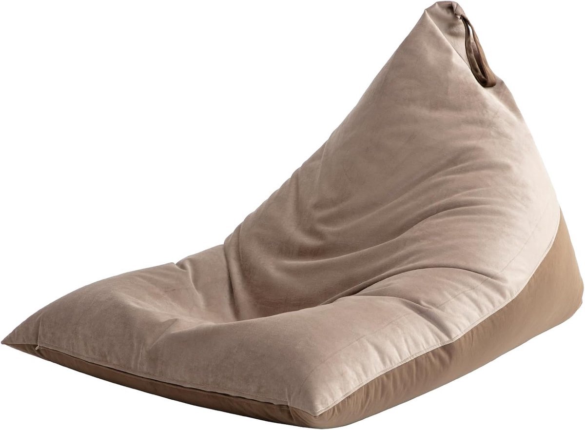 Stunq® Stijlvolle Fluwelen Zitzak Hoes voor Volwassenen en Tieners - Zonder Vulling