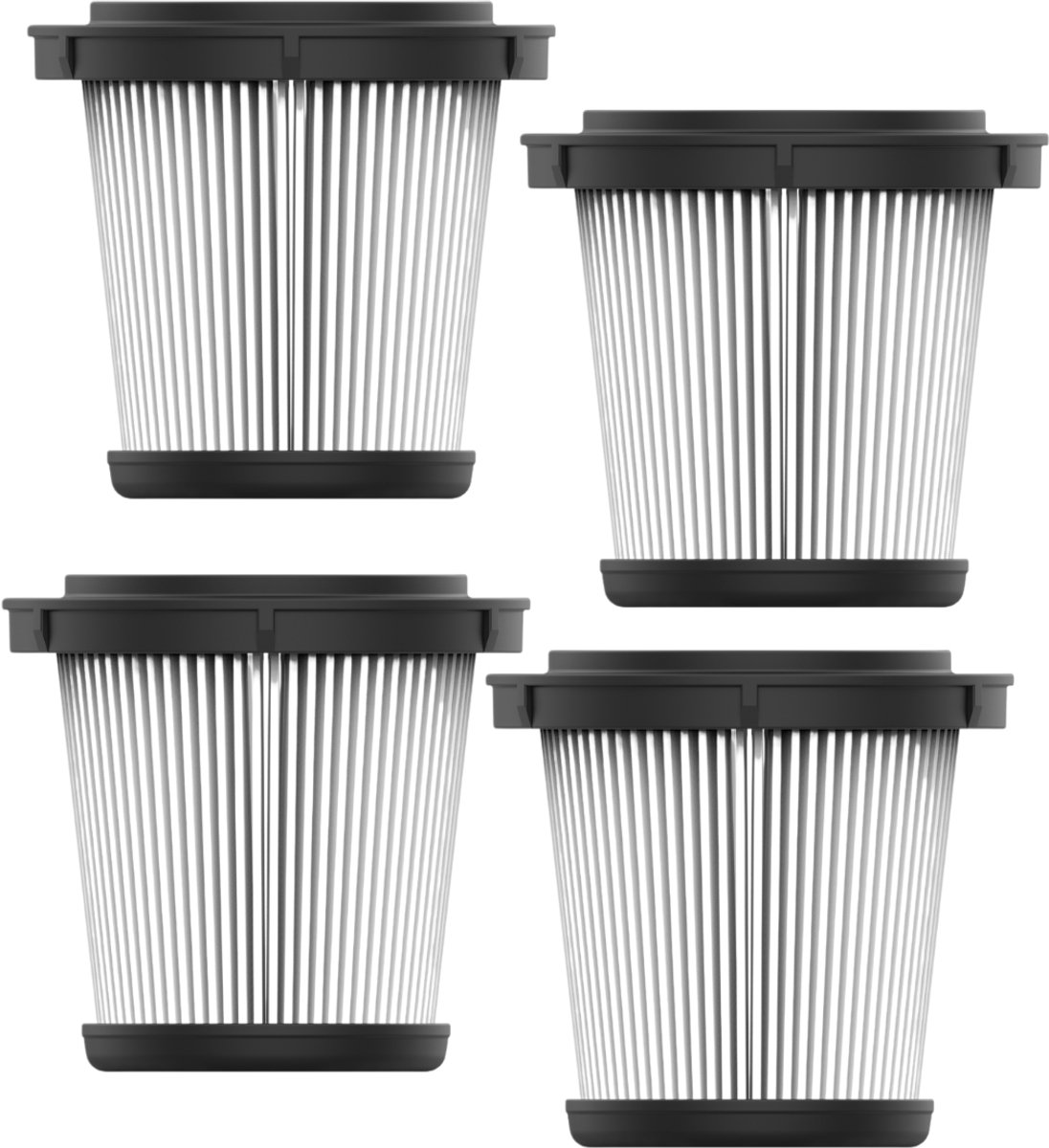 Sanovy HEPA Filter Set 4 stuks - Sanovy Turbo Flex X28 Onderdeel - Autodock x28
