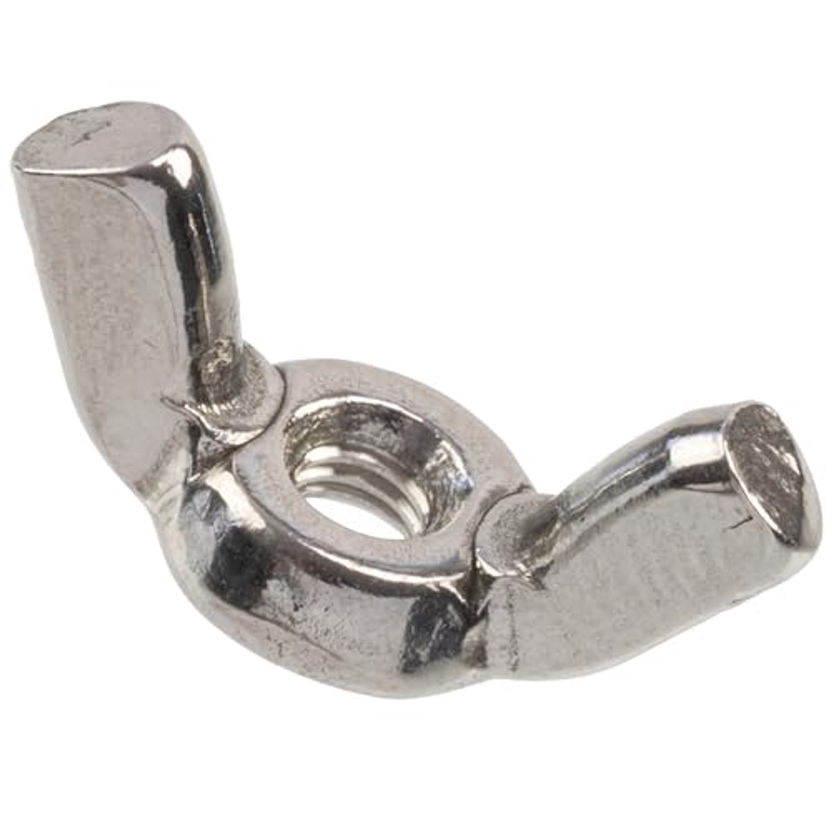 - Set van 12 vleugelmoeren M3x0,5 mm | voor snelle montage gereedschap zonder op draadstangen, mechanische assemblages en doe het zelf | van staal in zilverkleur