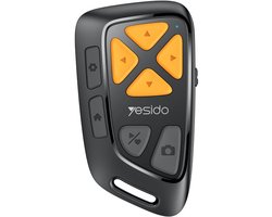 Yesido SF25 Bluetooth Afstandsbediening voor Smartphone en Tablet – TikTok Facebook Instagram – iOS & Android – 200mAh – Zwart