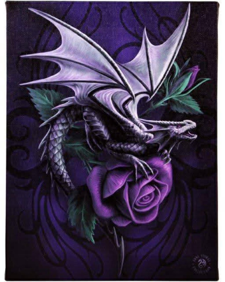 Canvas - Dragon Beauty - Anne Stokes