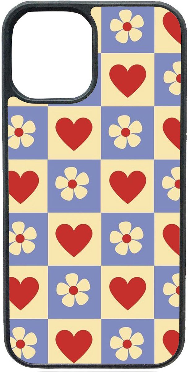 Telefoonhoesje - BLOEM-HART - Iphone 15 Plus