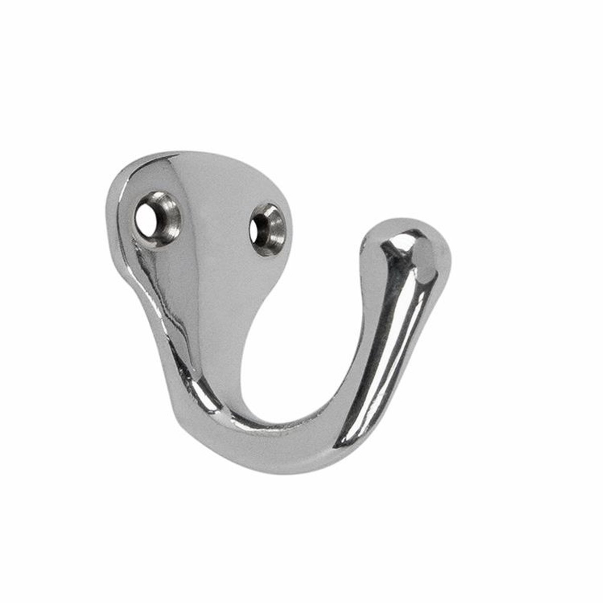 Avenue - Jashaak chroom - enkel - 3,5 cm - met twee schroeven