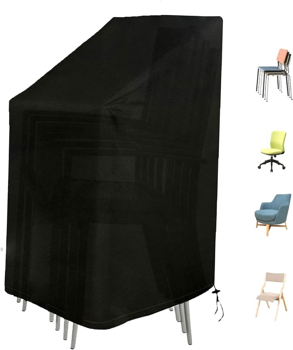 Stunq® Tear-Resistant Waterdichte Beschermhoes voor Tuinstoelen - Wind- en Weerbestendig