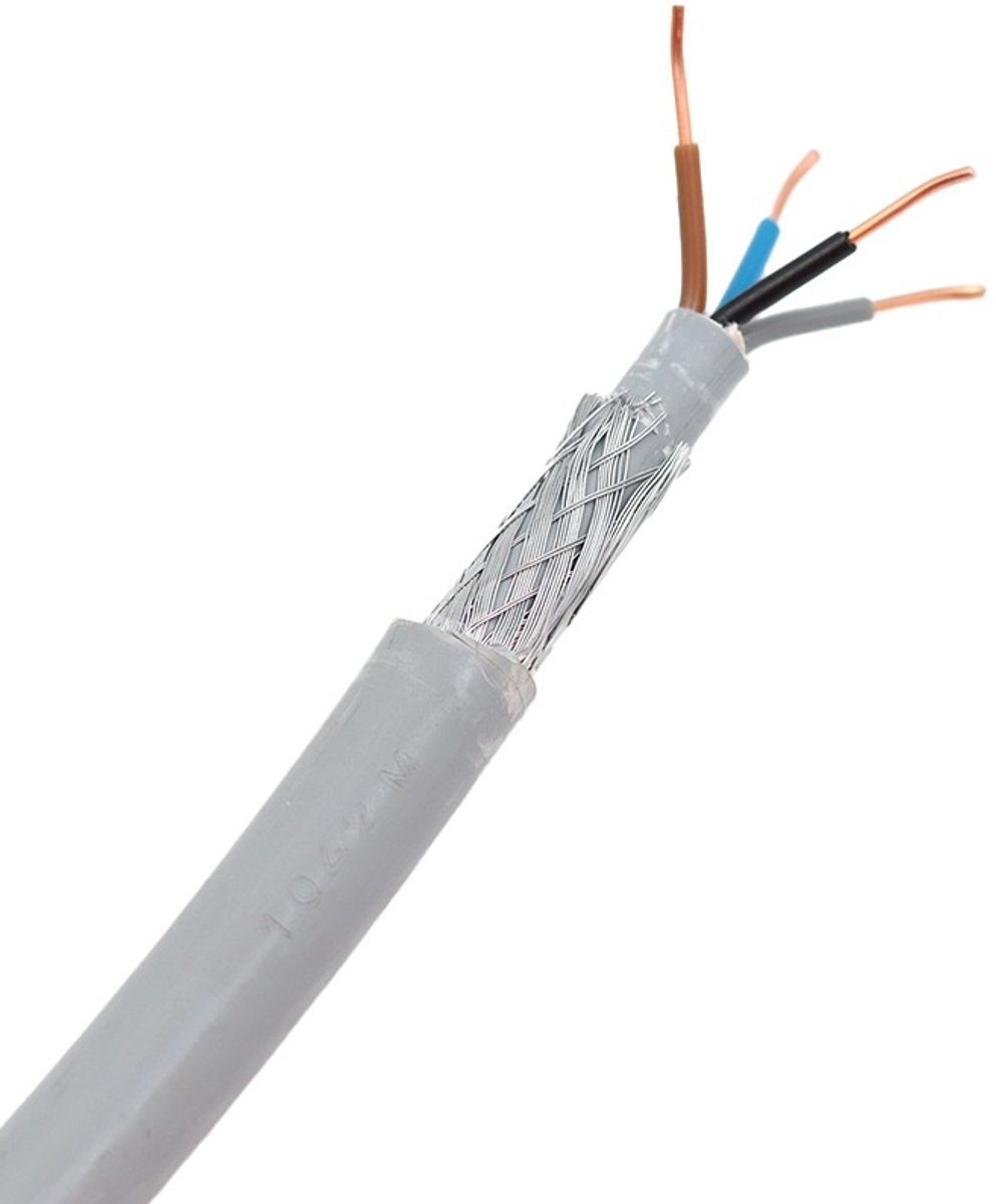 Ymvk-as Grondkabel 4x2.5mm2 per rol van 25 meter