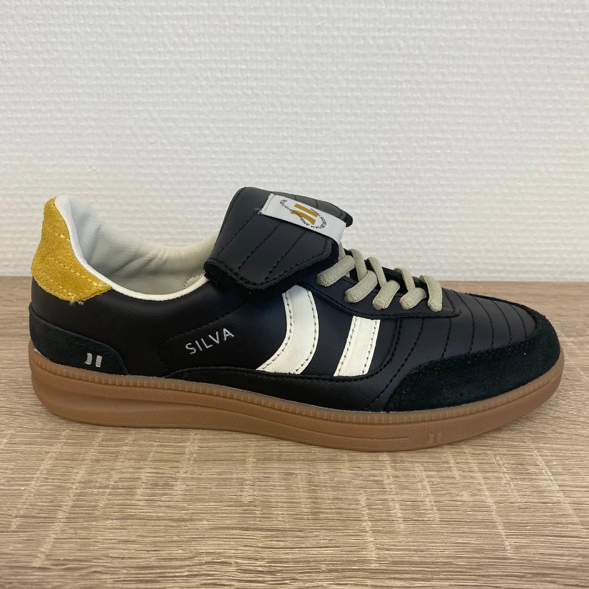 Coolway Silva sneakers - black/white/yellow
