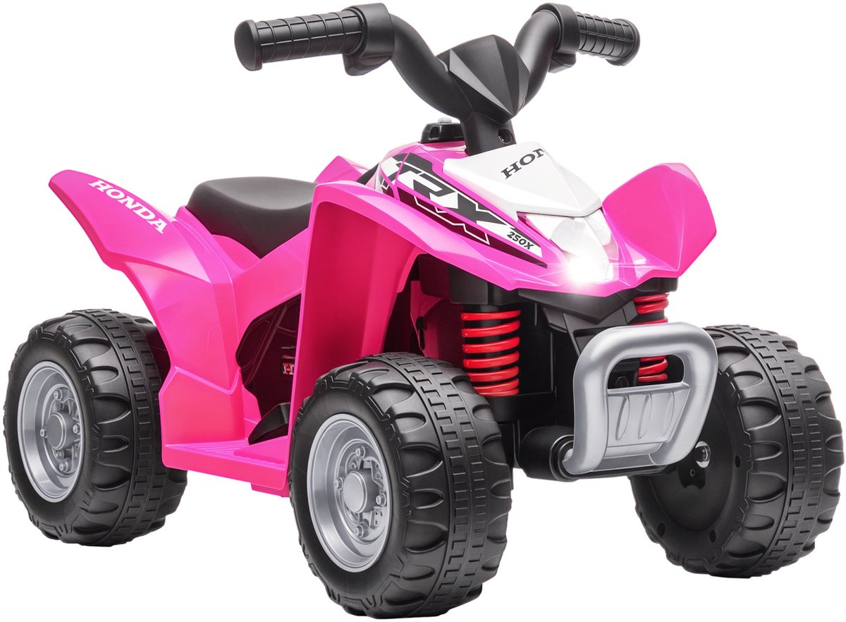 AIYAPLAY - Elektrische kinderauto - PP - 65,5 x 38,5 x 43,5 cm - Roze