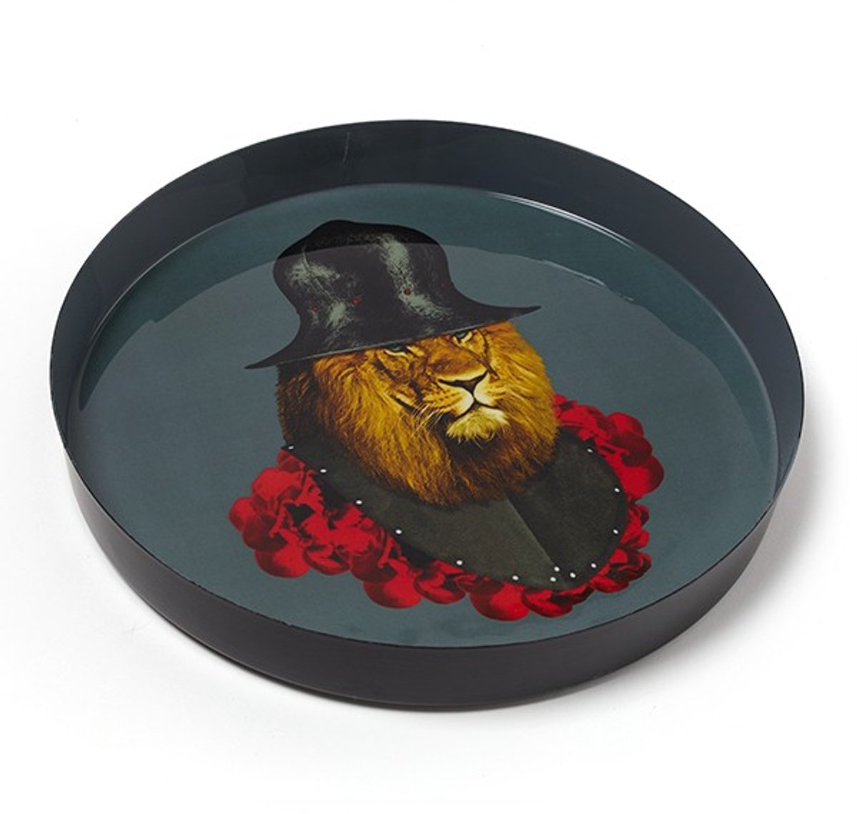 Dienblad rond Lion Quichotte - Gangzaï