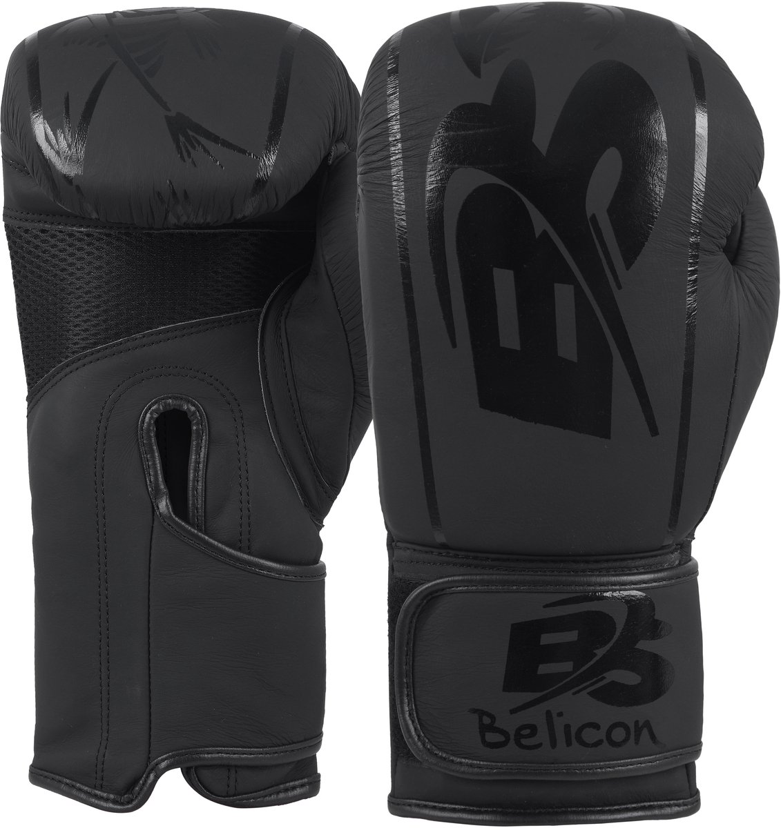 Bokshandschoenen Zwart --- 12 OZ Belicon wears