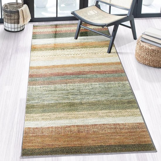 Vloerkleed voor hal, keuken, 100 x 240 cm, antislip, voor