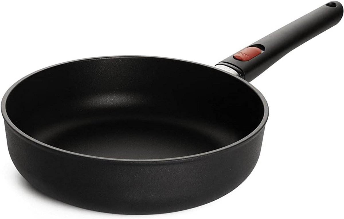 Hapjespan met Afneembare Steel - 24 cm - Inductie Geschikt