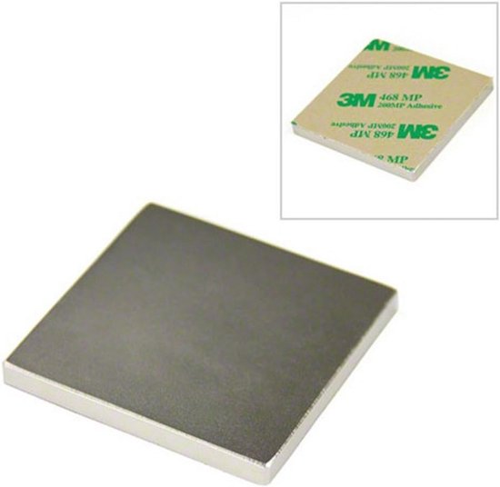 3D-printsticker, 3-delige 3D-printer verwarmd bedplatform stickerplaat 220x220mm, 3D-printopbouwoppervlak voor PLA, ABS, HIPS, PETG, TPE-verbruiksartikelen, nylon, pc en RETT