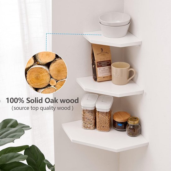 EWART WOODS Zwevende wandplank gebogen houten hangende geometrische boekenplanken hout moderne houten plank handgemaakte meubels (Walnoot, 120 cm (47,2 inch