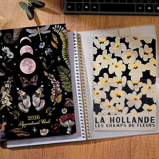 Dagplanner ongedateerd, ongedateerde dagelijkse planner, uurplanner 152 pagina's, takenlijst