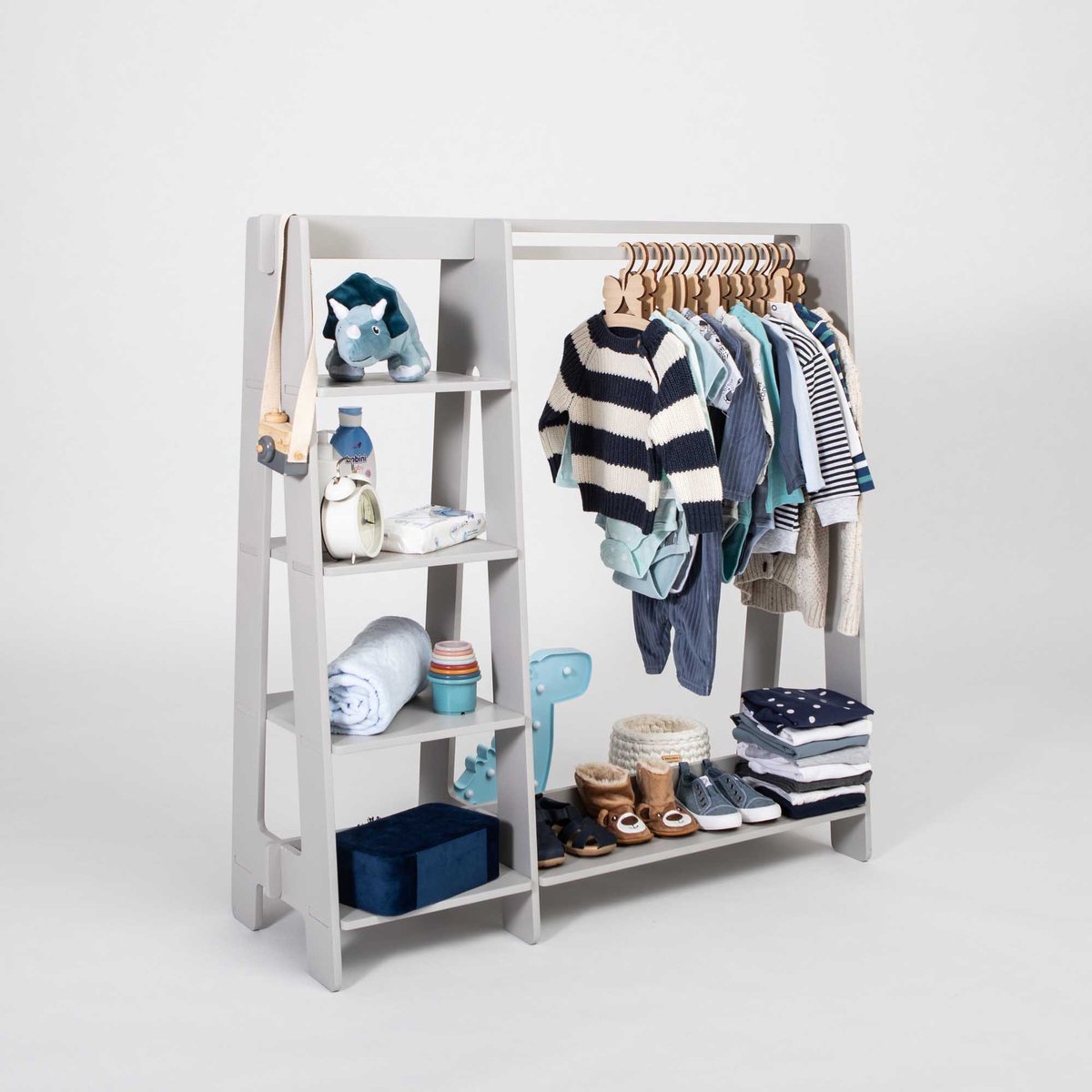 sweet home kindergarderobe - grijs
