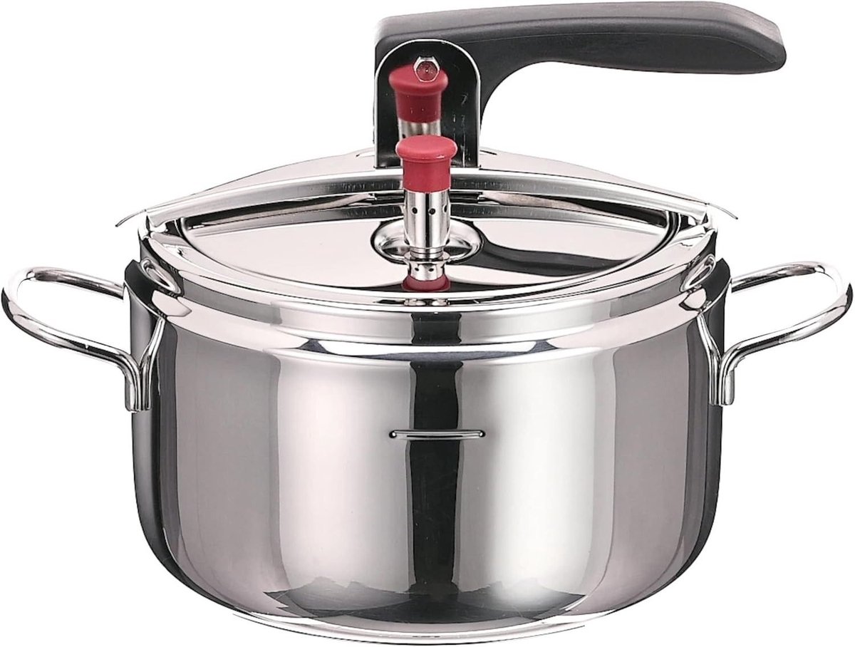 SNJY® Snelkookpan - Rijstkoker - Multicooker - 5L - 22cm - Zilver