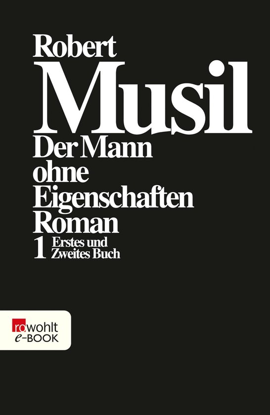 Der Mann ohne Eigenschaften 1 - Der Mann ohne Eigenschaften  ... - cover