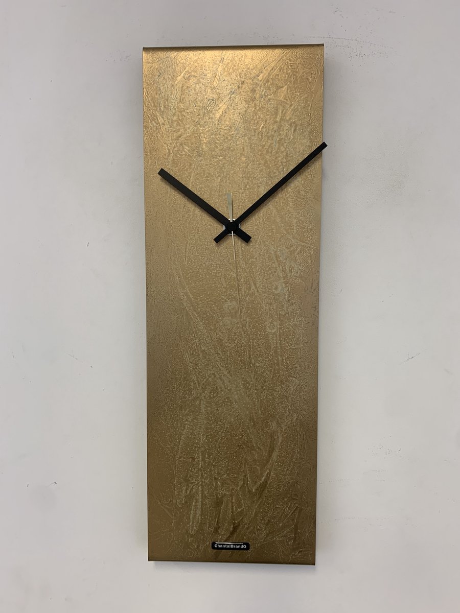 Wandklok AURUM GOLD MODERN DESIGN GOUD
