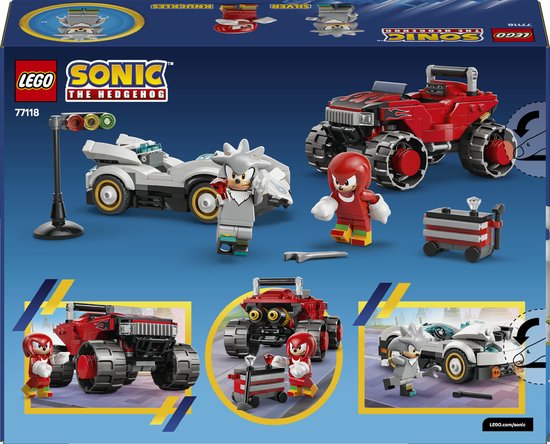 LEGO Sonic - 77118 - Silvers Auto - Knuckles' Monstertruck