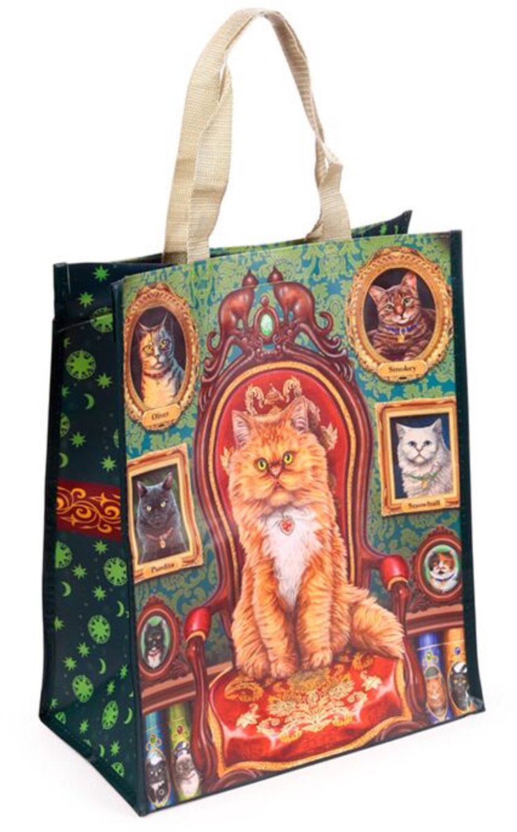 Tas Shopper - Lisa Parker Mad About Cats - Duurzaam - 40x33x17cm
