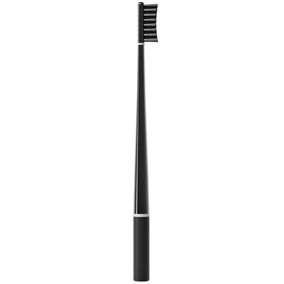 Piuma Tandenborstel Soft – Perfect Black – Duurzame & Milieuvriendelijke Tandenborstel met Zachte Borstelharen – Gemaakt van Bioplastic – Italiaans Design – Voor Gevoelig Tandvlees – Lichtgewicht & Hygiënisch – Premium Mondverzorging Voor Elke Dag