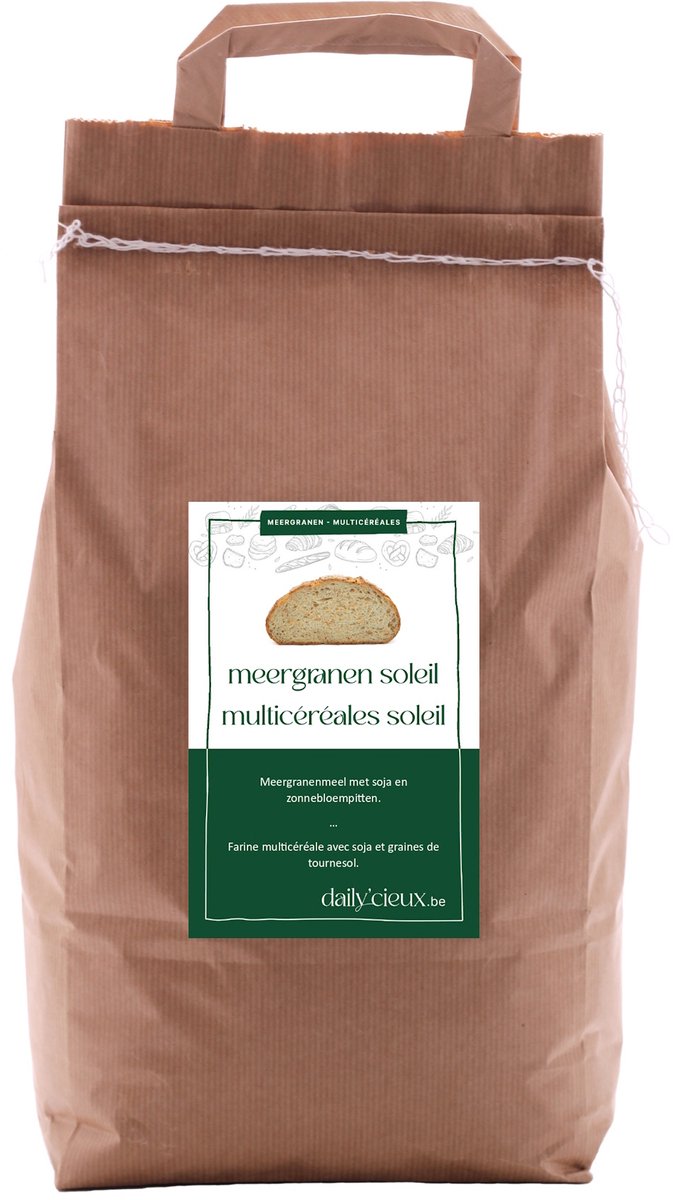 Meergranen Soleil 5 kg - brood bakken - bakingrediënt - bloem
