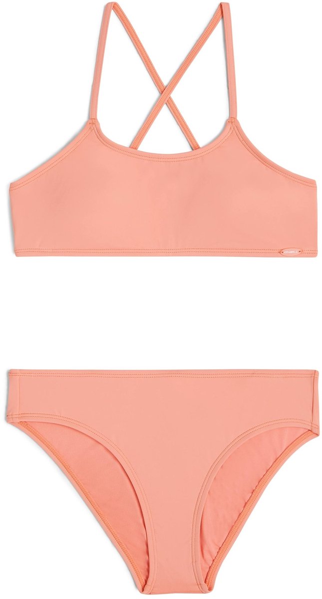 O’Neill Meisjes Bikini Set ESSENTIALS BRALETTE Roze