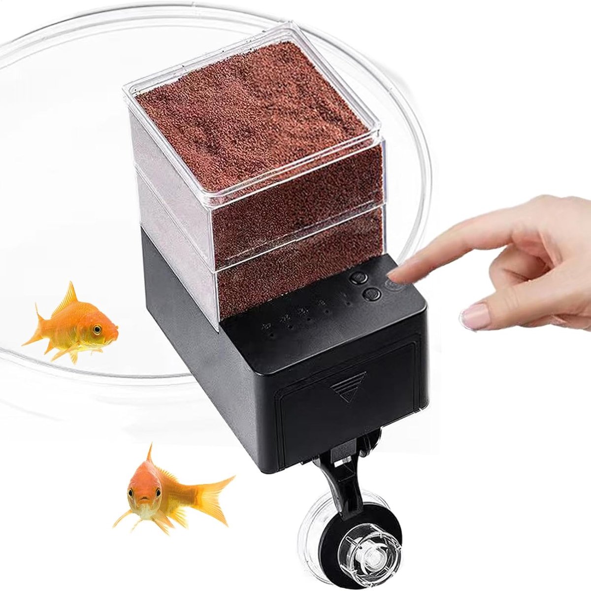 Visvoeder Voederautomaat met Timer en 5 Snelheden - Visvoeder - €27,79