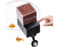 Visvoeder - 5-snelheden Slim Aanpasbare Luchtdichte Huisdieraccessoires Met Timer - Aquarium Voederautomaat,Voor Huistank Betta Vijver Garnalen Hamster Wateraas Meerval