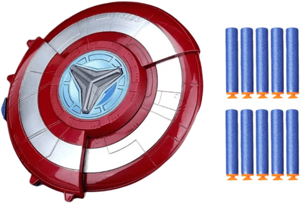 Jojoy - Schild Blaster - Speelgoed Pistool - Foam Kogels - Superheld Speelgoed - 20 Schuimkogels - Veilig Binnen & Buiten - BLASTFOAM