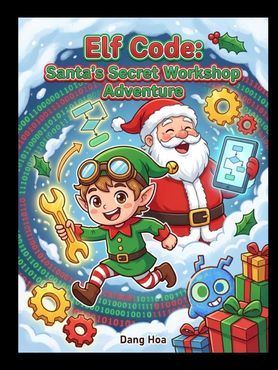 STEM Leerboek Kerst: Leer Programmeren met Plezier en Avontuur voor Kinderen