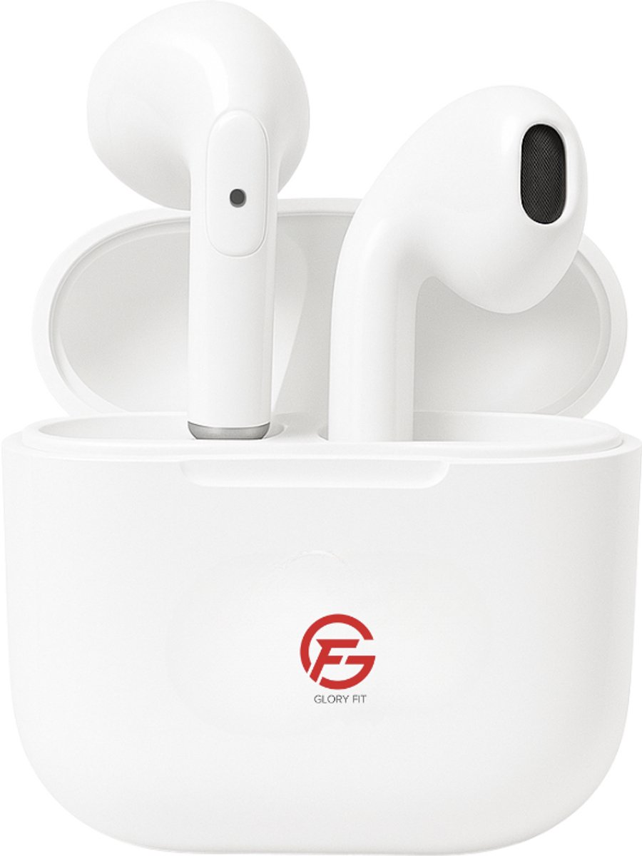 Draadloze oordopjes - Bluetooth Oordopjes - Oortjes draadloos - Bluetooth 5.3 - Wit
