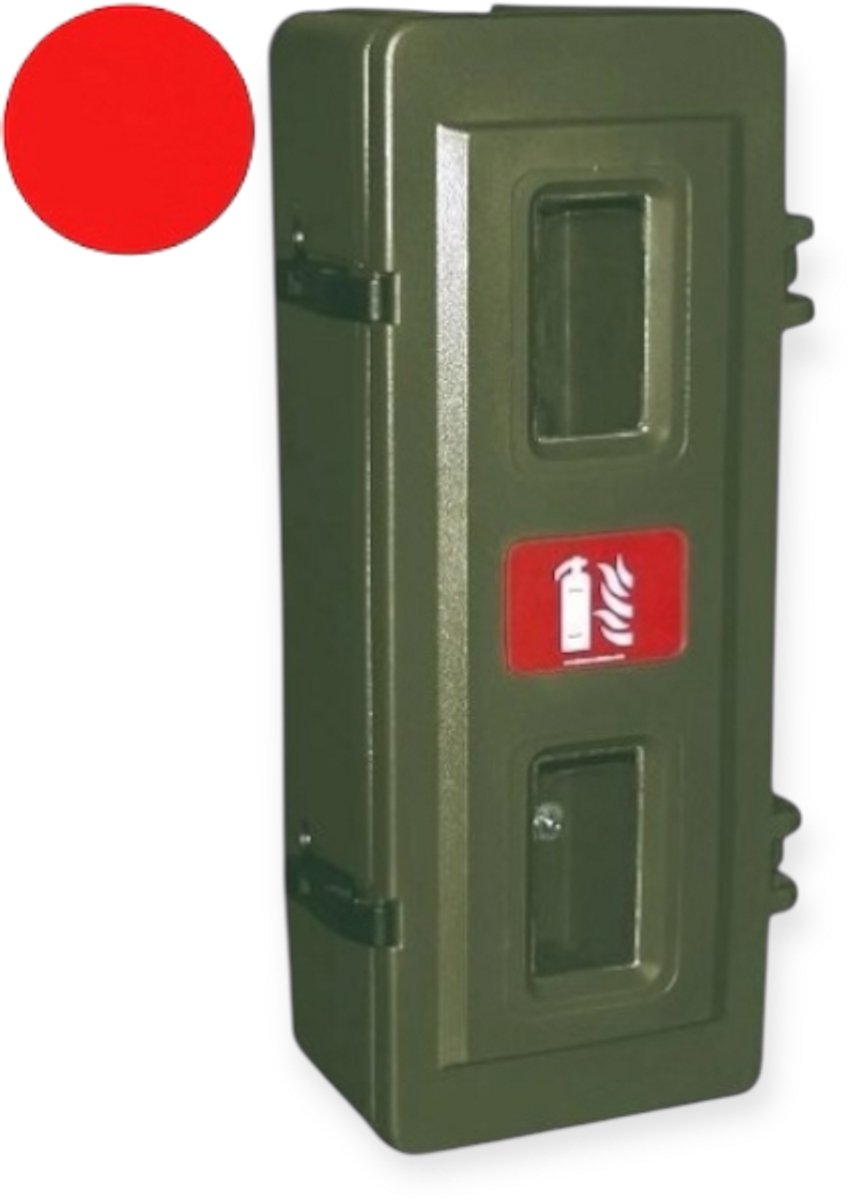 Jonesco JBWM70KZ - NATO - militaire leger - blusserkast - brandblusserkast - kunststofkasten