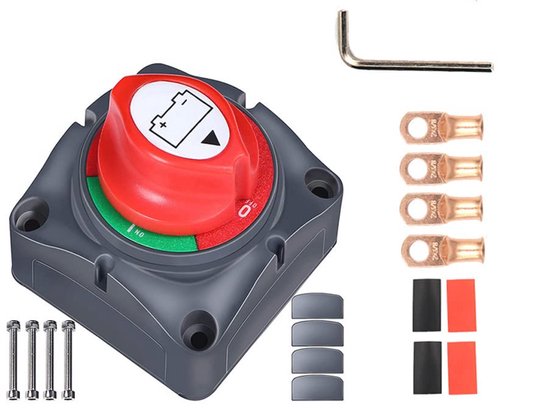 350 Ampère IP66 Waterdicht Auto Boot Marine GEAREVER Accuschakelaar Auto Batterij Scheidingsschakelaar 200 A Accuschakelaar Voor Boot
