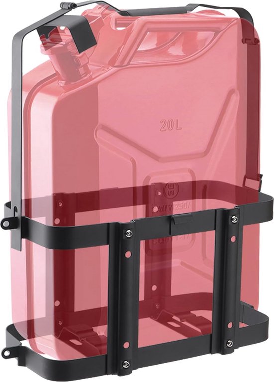 Montageset Voor Reserveyerrycan Houder TAN01 – Zwarte Bevestigingskit