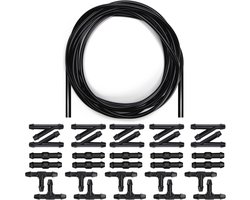 Universele Ruitensproeier Slang 5m met 30 Slangverbinders - Hoogwaardige Reparatieset voor Auto