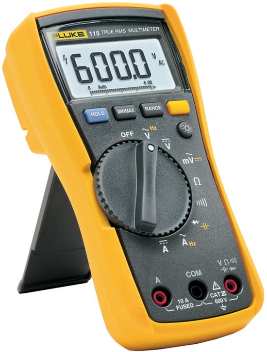 Multimeter met Groot Display en LED Achtergrondverlichting | bol