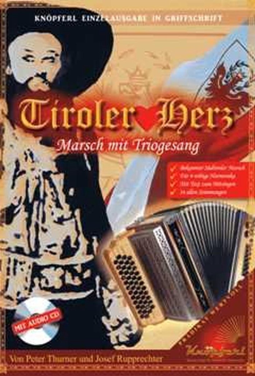 Populair Volksmuziek Notenboek voor Accordeon met CD