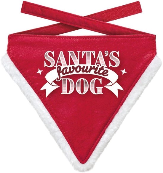 Kerst Bandana Hond - Favourite Dog